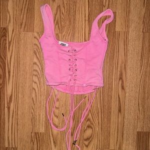 Pink Hidden Cult Corset